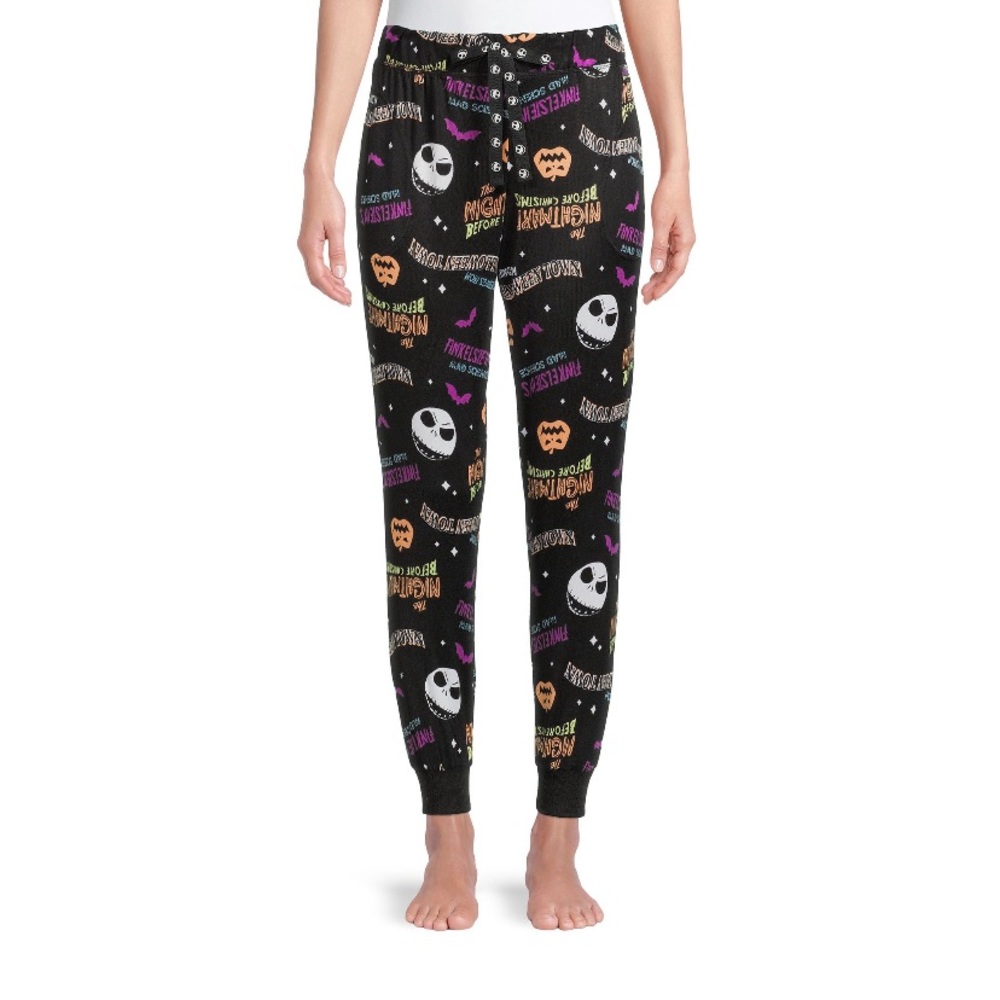 Disney Nightmare Before Christmas Jack Skellington Pajama Pants Joggers